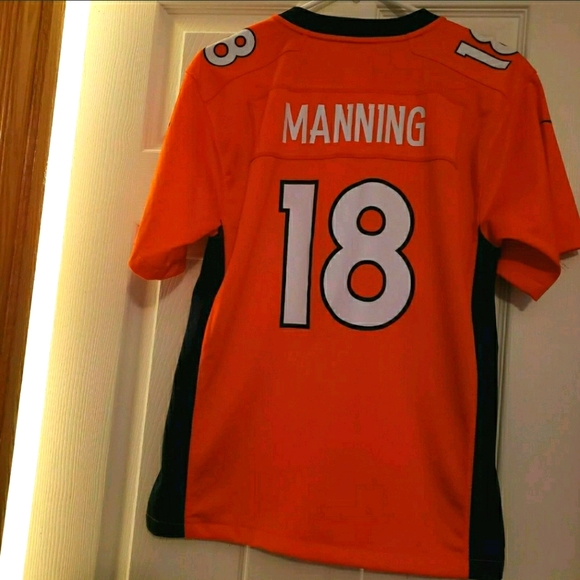 🔥Denver Broncos Peyton Manning #18 NFL Nike 🏈 - Picture 7 of 11